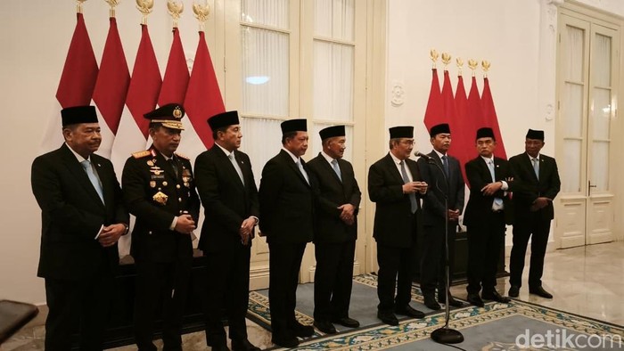 Jajaran Komisi Reformasi Polri. (Rolando/detikcom)