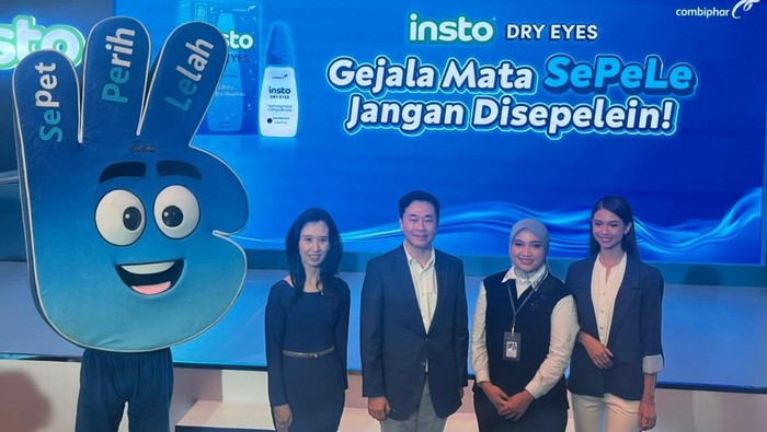 Insto & Yuki Kato Kampanyekan Bahaya Mata Kering Lewat 'Bebas Mata SePeLe'