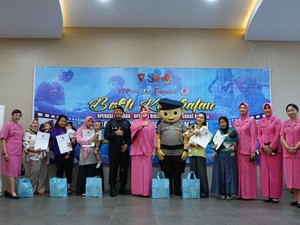 Peringati HUT Ke-80, Korps Brimob Gelar Bakti Kesehatan Gratis untuk Warga