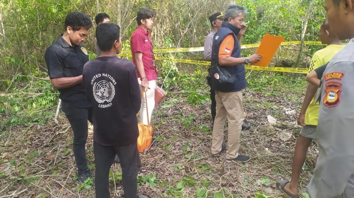 Lokasi penemuan kerangka manusia di Selayar.