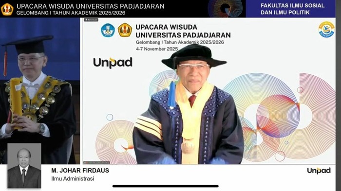 M Johar Firdaus, Lulusan Paling Senior dalam Wisuda Unpad Kali Ini