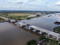 Pembangunan Jembatan Musi V Capai 84 Persen, Ditargetkan Beroperasi Lebaran 2026