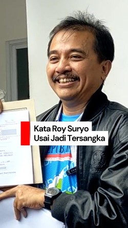 Video Kata Roy Suryo Usai Jadi Tersangka Kasus Tudingan Ijazah Palsu Jokowi
