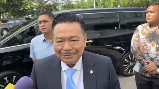 Sejumlah menteri merapat ke Istana Merdeka jelang pelantikan Komite Reformasi Kepolisian (Rolando/detikcom)