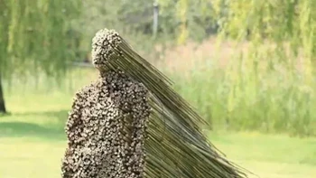 Stillness in Motion karya Olga Ziemska di Polandia. Foto: via StreetArtUtopia