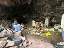 Sudarmaji Manusia Gua di Pedalaman Hutan Jombang Ternyata dari Boyolali