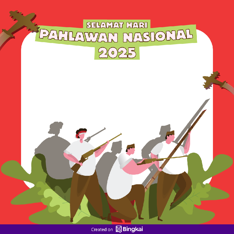Twibbon Hari Pahlawan 2025