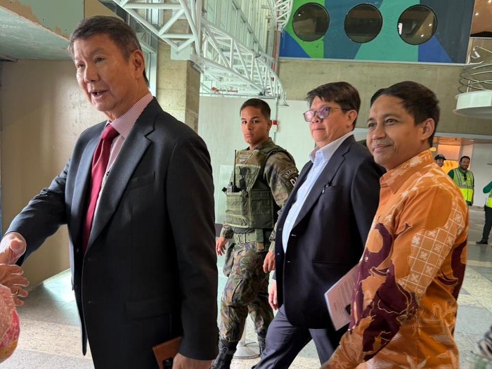 Utusan Khusus Presiden, Hashim Djojohadikusumo, hadir di Belem Climate Summit, Brasil. (Gusti/detikcom)