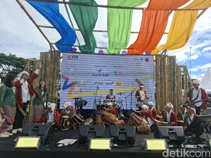Aksi Semarak Gamelan Kontemporer Meriahkan West Java Festival 2025