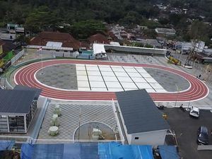 Alun-alun Jampangtengah Siap Jadi Ikon Baru Sukabumi Selatan
