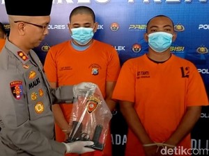 Teknisi Pesawat Asal Trenggalek Jual Beli Senpi Rakitan Diringkus Polisi
