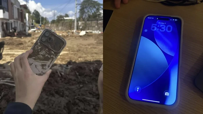 iPhone 17 Pro Max masih berfungsi setelah tersapu banjir