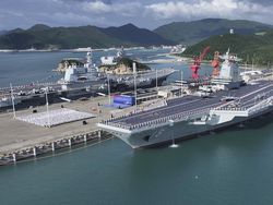 Penampakan Fujian, Kapal Induk Tercanggih China