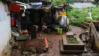Bangunan liar yang berada di kawasan TPU Menteng Pulo sebagian besar dihuni oleh para penjaga makam, petugas kebersihan makam, serta warga lainnya, dengan jumlah sekitar 100 kepala keluarga.