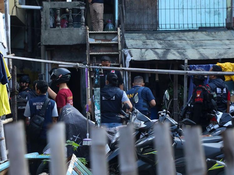 Potret BNN-Polri Gerebek Kampung Bahari Kedua Kali dalam Sepekan