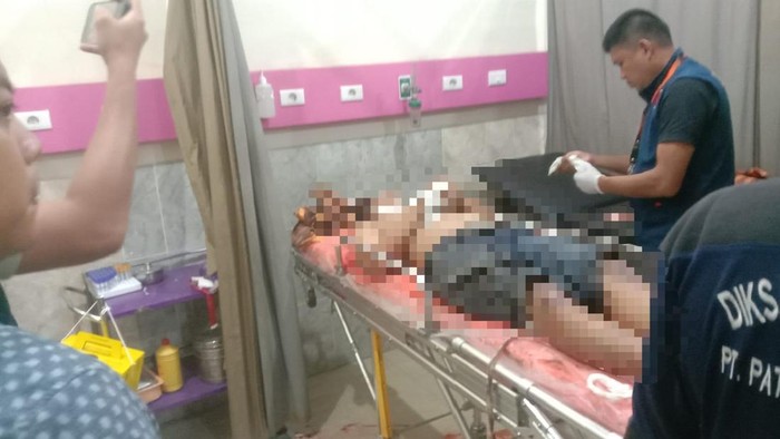 Korban pembunuhan di Tulang Bawang Lampung.