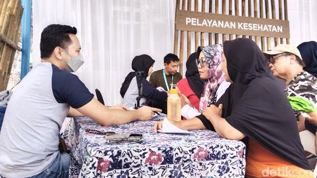 Layanan cek kesehatan dan kejiwaan gratis di WJF 2025 Layanan cek kesehatan dan kejiwaan gratis di WJF 2025