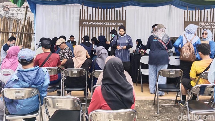 Layanan cek kesehatan dan kejiwaan gratis di WJF 2025