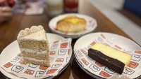 Kalau datang ke Mon Bakehouse wajib coba roti atau dessertnya. Semua produk makanan di sini memang dibuat ‘fresh’ setiap hari dengan bahan pilihan, tanpa tambahan bahan kimia, pengembang, atau pewarna apapun. Jadi aman ya! Foto: Detikcom / Atiqa Rana