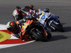 Duel Sengit dengan Acosta, Alex Marquez Menangi Sprint Race MotoGP Portugal