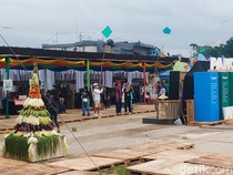 Ornamen Kayu-Bambu yang Hiasi WJF 2025 di Mata Pengunjung Gen Z