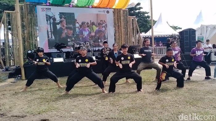 Pencak silat di WJF 2025.