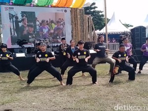 Belajar Bela Diri ala Cimande di Workshop Pencak Silat WJF 2025