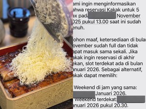 Resto Unagi Favorit Raditya Dika Viral, Waiting List sampai Januari 2026!