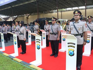 5 Pejabat Polres Mojokerto Kota Dirotasi, Ini Penggantinya