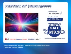 LED TV 50 Inch di Transmart Full Day Sale Diskon Jumbo