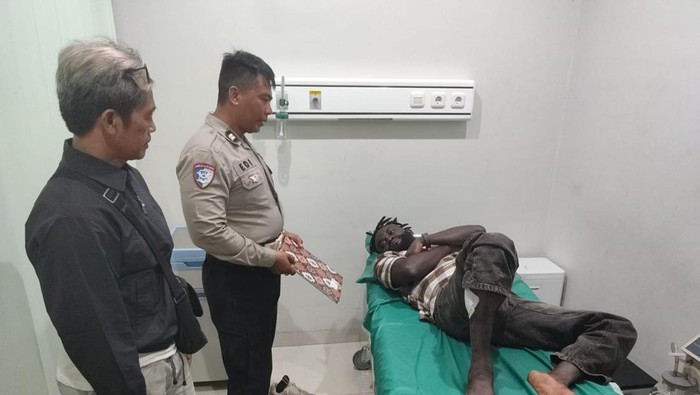 VON dirawat di RS Kasih Ibu pasca kecelakaan, Sabtu (8/11/2025). (Dok Polresta Denpasar)