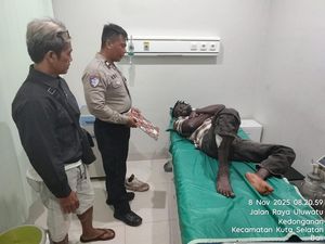 Diduga Mabuk, Mobil Pria Nigeria Kecelakaan Tunggal di Bypass Ngurah Rai