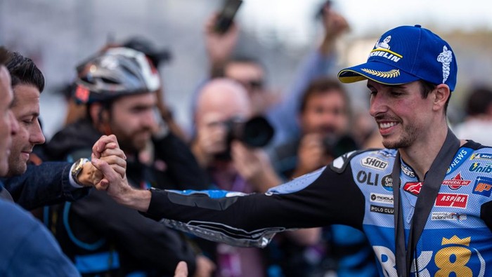 Alex Marquez memenangi sprint race MotoGP Portugal 2025.