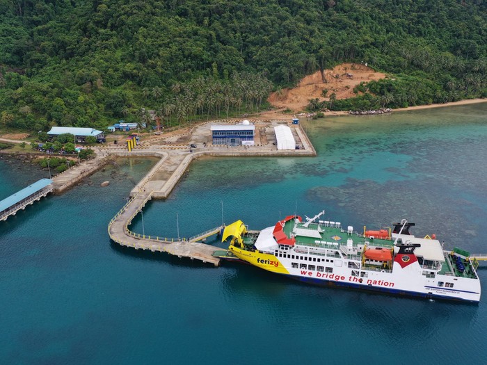 ASDP Perkuat Konektivitas Anambas: KMP Bahtera Nusantara 01 Resmi Layani Letung–Sedanau