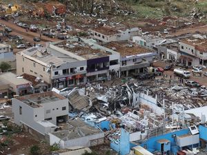 Badai Tornado Mengamuk di Brasil, Ratusan Warga Kehilangan Tempat Tinggal
