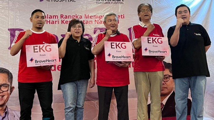 BraveHeart Brawijaya Hospital Donasikan 3 EKG ke Mitra
