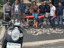 2 Pria Ditangkap di Gilimanuk Seusai Mencuri Motor di Ubud