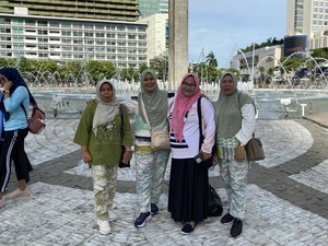 Cerita Emak-emak Medan Pertama Kali CFD di Bundaran HI: Jakarta Bagus Ya