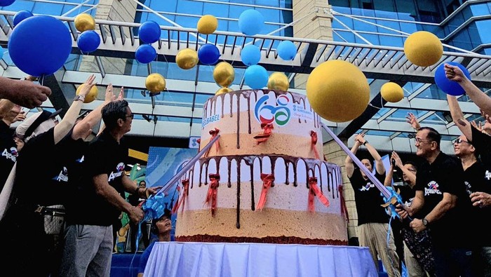 Puncak perayaan HUT Bank Sumsel Babel di Kantor Pusat Jakabaring