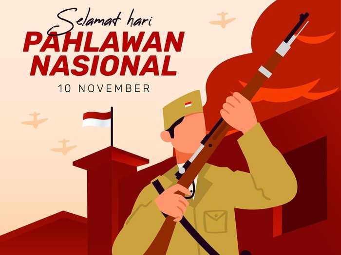 Kata-kata untuk Hari Pahlawan 2025, Cocok buat Ucapan dan Caption Medsos