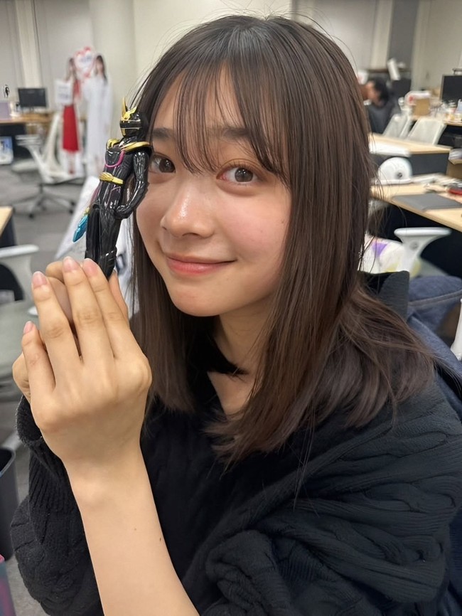 Ia mencetak sejarah sebagai perempuan pertama yang memerankan Black Ranger di franchise Super Sentai, menjadikannya salah satu pendatang baru yang paling menjanjikan pada 2024. (Foto: Instagram/@maya_imamori_17)