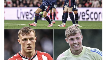 Delapan laga tanpa kebobolan yang diakhiri oleh pemain Akademi Arsenal sendiri, Daniel Ballard. Foto: X.com