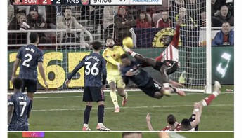 Laga yang sangat dramatis di mana Sunderland menyamakan kedudukan di menit tambahan. Foto: X.com