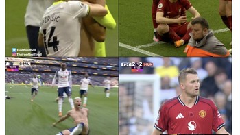 Richarlison terlalu heboh merayakan gol dan menganggap Spurs sudah menang, padahal akhirnya dibalas. Foto: X.com