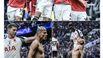 De Ligt mencetak gol lima menit setelah Richarlison merasa menjadi penentu kemenangan bagi Spurs. Foto: X.com
