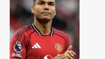 Casemiro sangat penting bagi MU dan belum ada pelapis yang sepadan. Foto: X.com