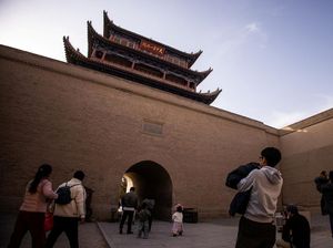 Menelusuri Jiayu Pass, Gerbang Bersejarah di Ujung Tembok Besar China