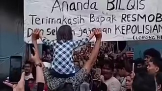 Bilqis Bocah Korban Penculikan Tiba di Makassar, Warga Sambut Gembira