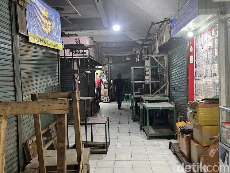 Potret Kondisi Gedung Pusat Pasar Medan yang akan Direnovasi Tahun Depan