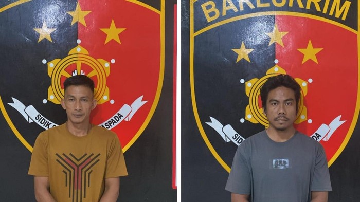 Tampang Firdaus dan Julian, buronan kasus maling besi di Musi Rawas